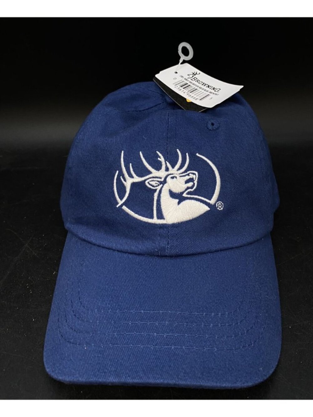 Browning Blue & White Deer Hunting Baseball Hat Cap Hunter
